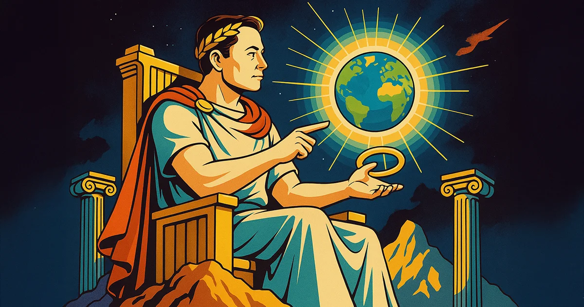 Elon Musk spielt Gott